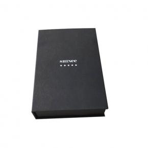 Winner package black texture paper gift box 