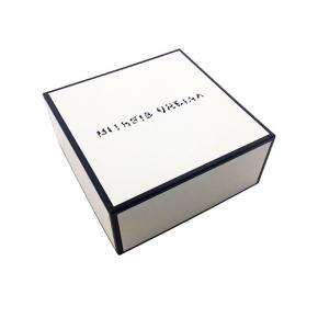 Custom white paperboard packaging boxes