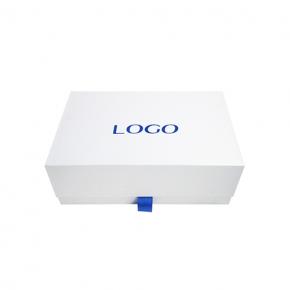 Custom Luxury white Folding Magnetic Large Size Skin Care Packaging Paper Gift Boxes