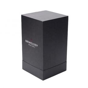 Wholesale Black Custom Printed Rigid Gift Paper Packaging Box for Candle